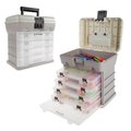 Wakeman Wakeman 80-FSH5038 Durable Organizer 4 Drawers Storage Tool Box - Gray 80-FSH5038
